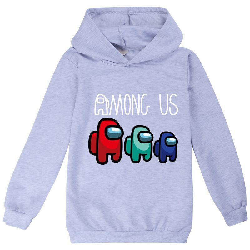 Among Us Game Kids Hoodies Boys Girls Impostor Hooded Sweatshirt Tops Jumpers