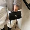 New Niche Design Popular Toothpick Pattern Small Square Bag Versatile Portable Shoulder Messenger Women's Bag