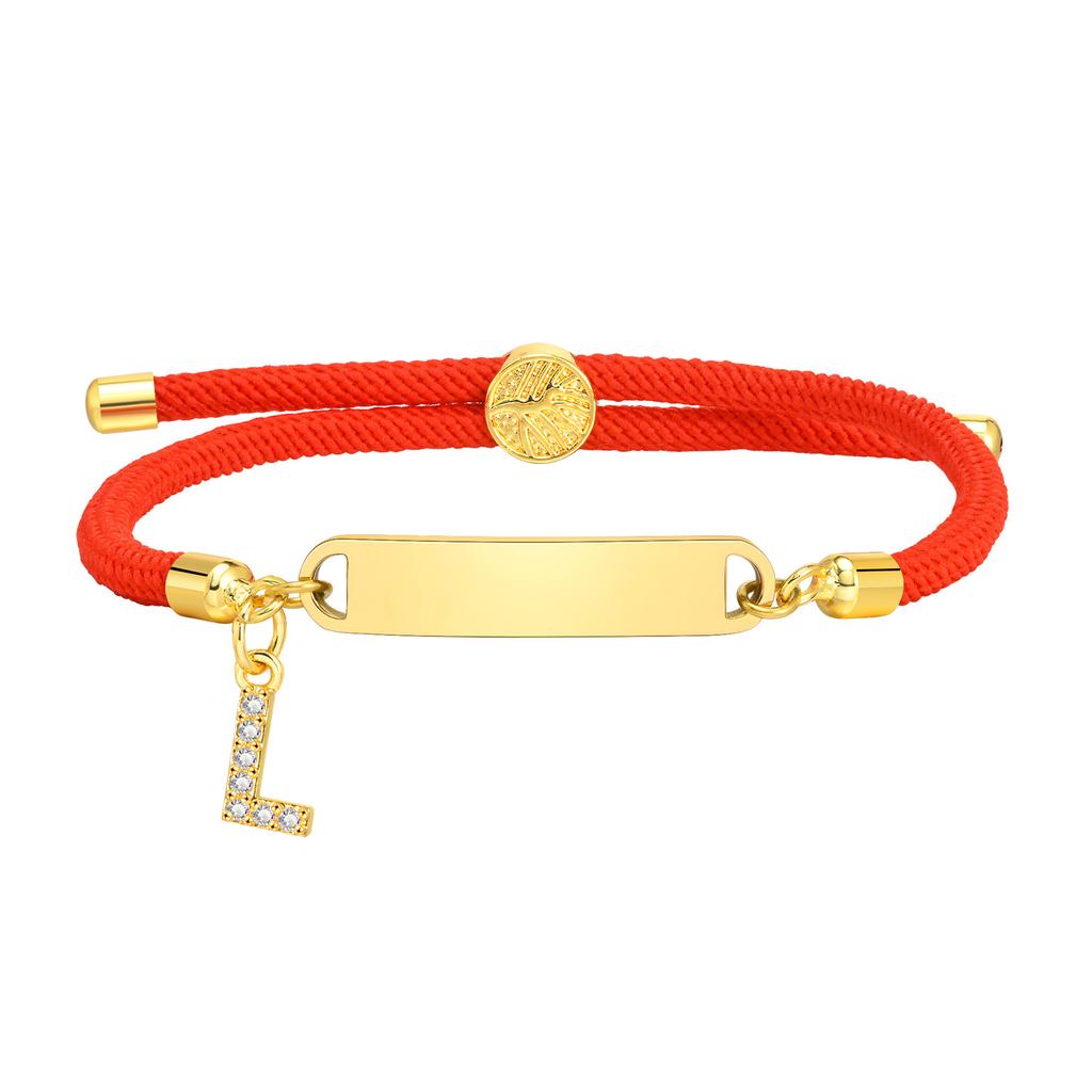 Kostenloses Armband mit individuellem Namen, Anhänger mit Initialen A-Z, Personalisierte gravierte Armreifen für Paare, Jubiläums-Schmuckgeschenk