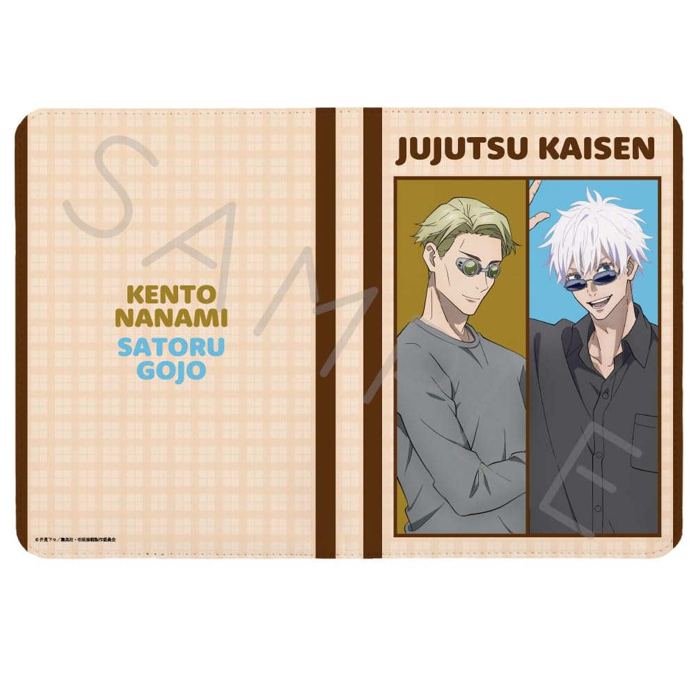 

2-й сезон Кенто Годжо 3-е издание Чехол для книги-медицинской карты OC «Jujutsu Kaisen» [Нанами и Сатору]
