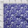 oneOone Cotton Flex Dark Blue Fabric Sports Basket & Football Quilting Supplies Print Sewing Fabric By The Yard 40 Inch