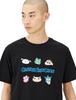 Crayon Shinchan T-Shirt, Men's Black, Featuring Shin-chan, Shiro, Action Kamen, Waniyama-san, Quantum Robo, and Buriburizaemon
