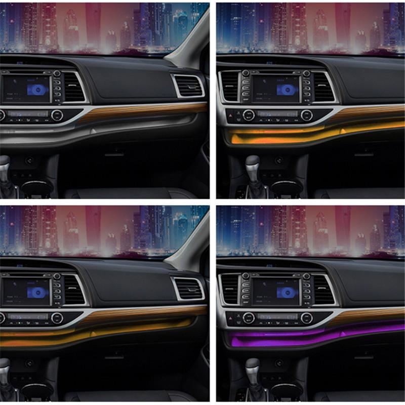 1521 Model Toyota Highlander Custom Interior 64-Color Ambient Light
