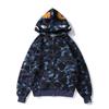 Unisex 3D Print Multi-color Shark Hoodie, 2025 Classic Loose Fit, Plus Size Cardigan Jacket