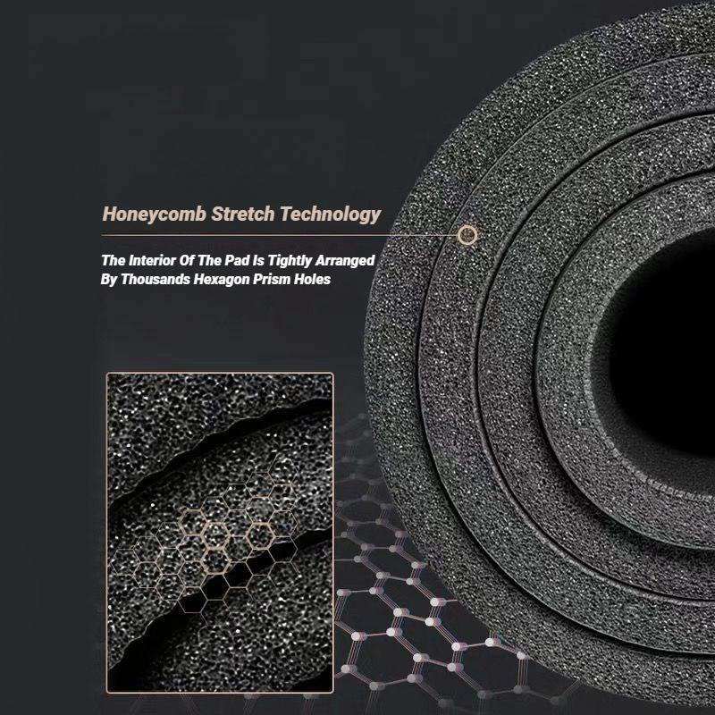 Dwuczęściowy Zestaw Wysokiej Jakości Dodatkowo Sportowe Grube NBR Antypoślizgowe Maty do Jogi na Siłownię Pilates Dom Bez Smaku Sportowe Uniwersalne Mężczyźni