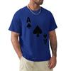 Ace of Spades poker playing card costume T-Shirt heavyweights summer top cute tops plain black t shirts