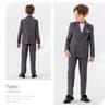 Pojkars Stiliga Blomsterpojke Bröllops- & Pianoframträdande Kostym för Småbarn