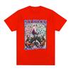 Rooster and Buffalo Buy Stocks Suck Cocks Meme Graphic T Shirt Fashion Vintage Short Sleeve T-shirts Cotton Casual T Shirts Unisex