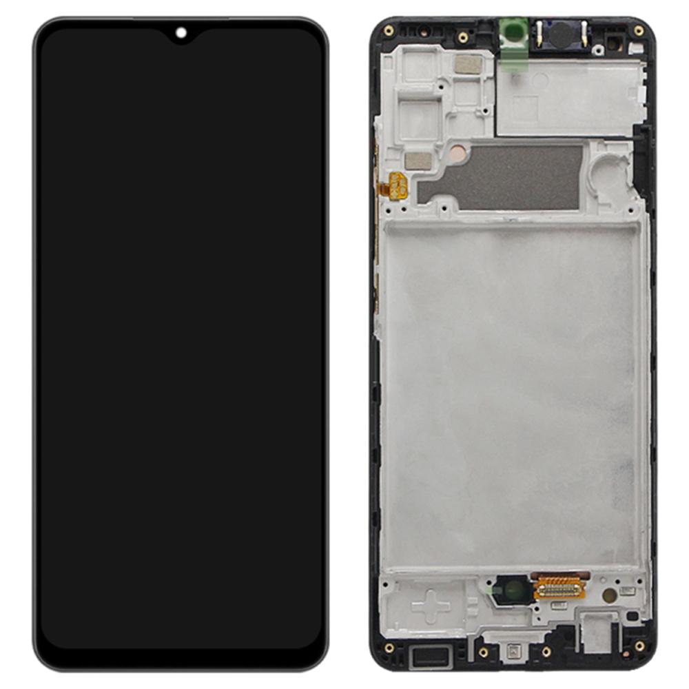 

OEM AMOLED Screen and Digitizer Assembly+Frame Replacement for Samsung Galaxy A32 4G (EU Version) A325 A