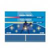 Training Wall Decal Printed Pickleball Sticker Repositionable