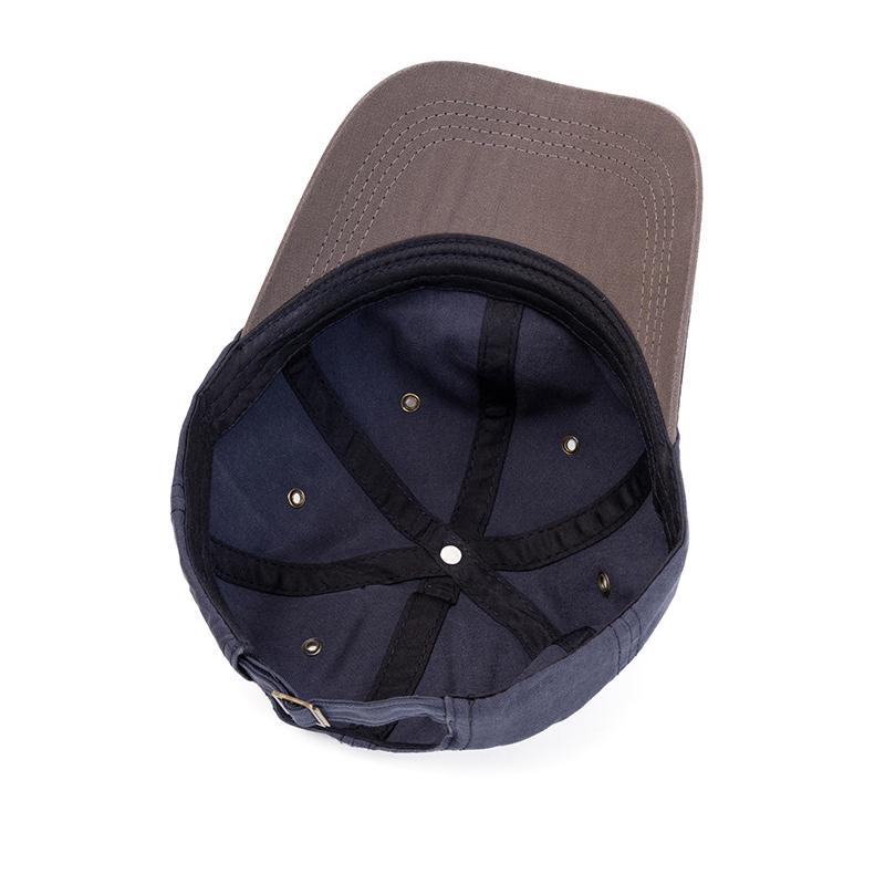 Summer Baseball Cap Men's Big Head Curved Eave Sunshade Sunscreen Cap
