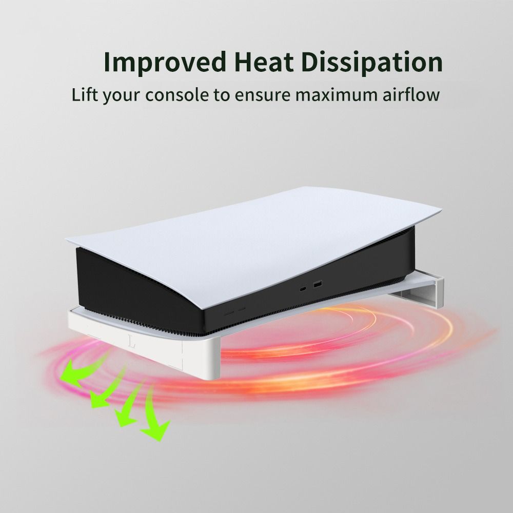 Game Display Dock Storage Host Console Horizontal Base Bracket Stand Holder Support