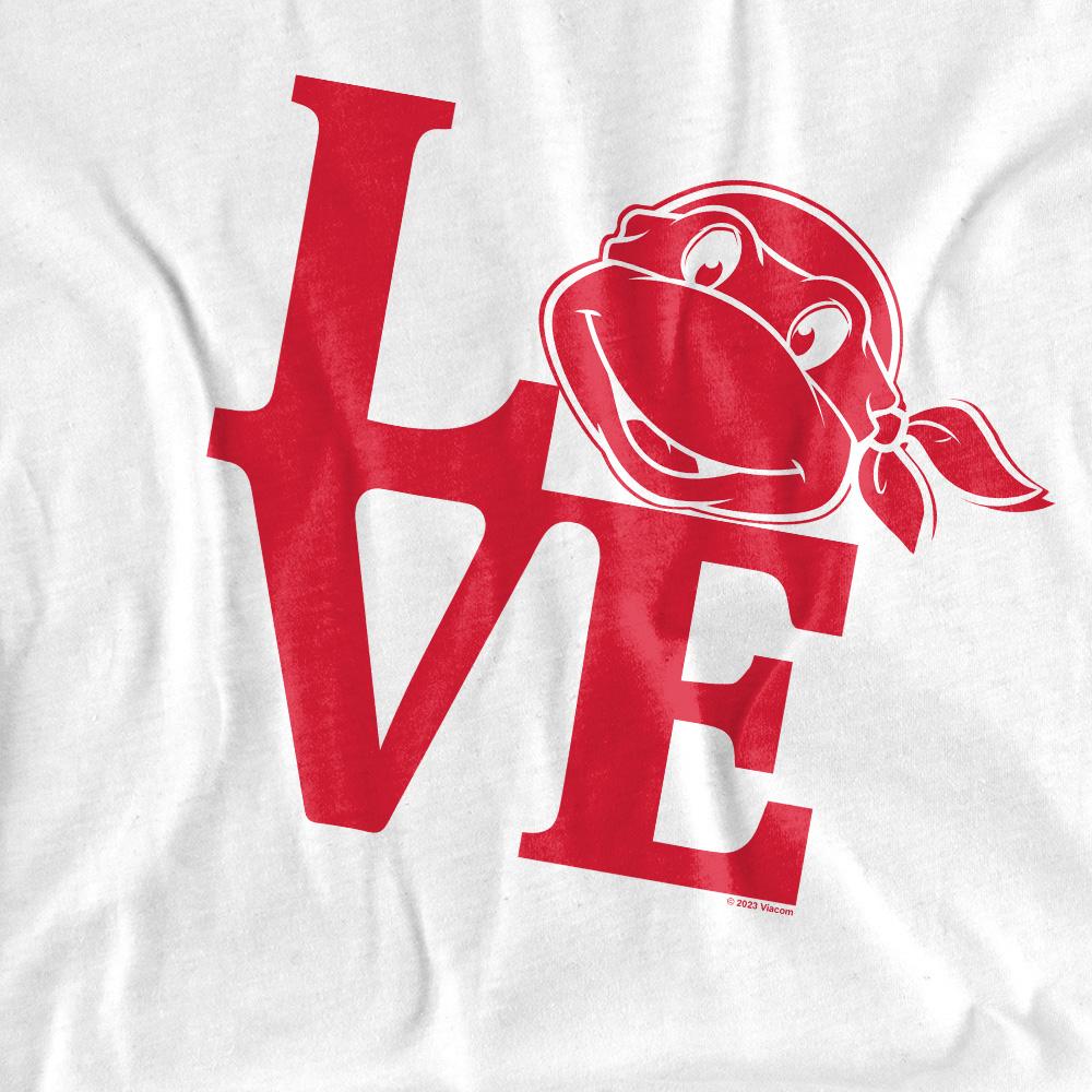 Teenage Mutant Ninja Turtles Unisex Adult Love Valentine`s Day T-Shirt