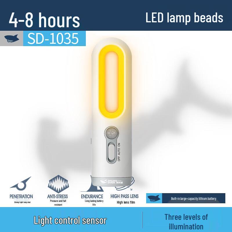 

Smiling Shark SD-1035 Smart Sensor Night Light (2-Pack)