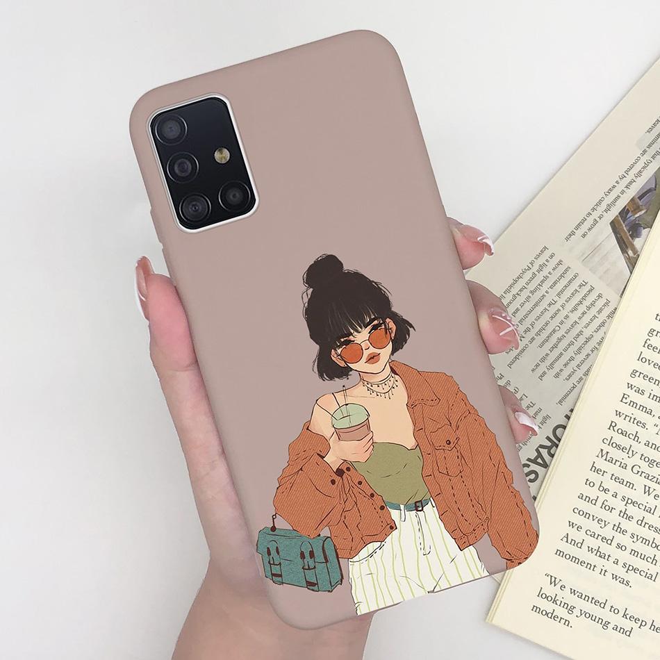 For Samsung Galaxy A51 Case Cover Soft Silicone TPU Bumper Phone Case for Samsung A31 A71 A515 A515F A 71 51 31 Coque Funda Capa
