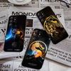 Game M-Mortal K-Kombat Phone Case For Samsung S 24 Fe 25 Ultra Plus 20 Lite 21 30 22 23 24 22 Ultra 5G Fundas