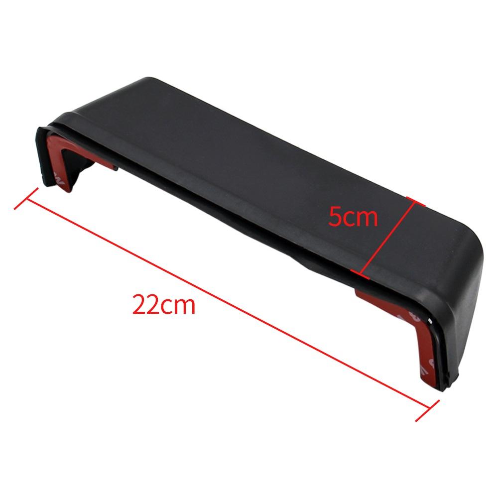 Car Instrument Dash Mask GPS Sunshade Visor Lens Hood Cover Anti Glare Car GPS Navigator Accessory Universal Car Clip Auto Parts