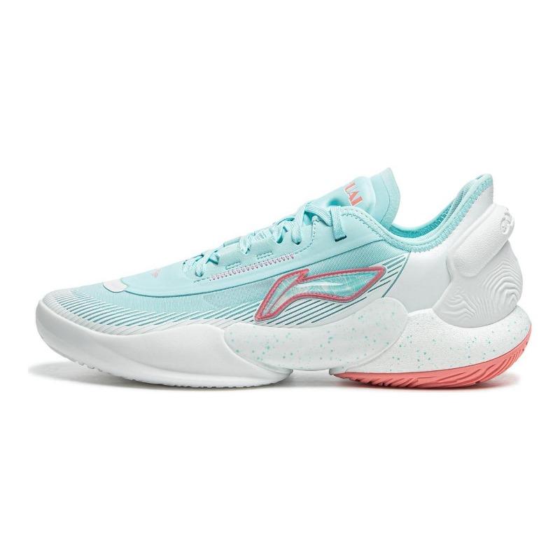 Li-Ning Yushuai 18 V2 South Coast Men Low Top Basketball Shoes Blue White ABAU025-6 44