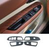 For GWM ORA Good Cat   Steel Interior Accessories Gear Panel Front Water Cup Door Handle Bowl Windows Rise Cover Trim