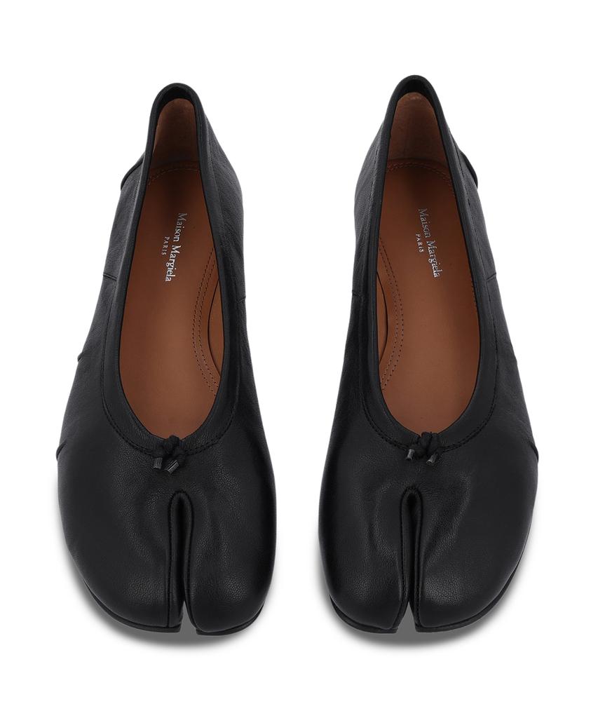 Maison Margiela New Tabi Ballerina Flat Shoes - Black / S58Wz0127P3753T8013