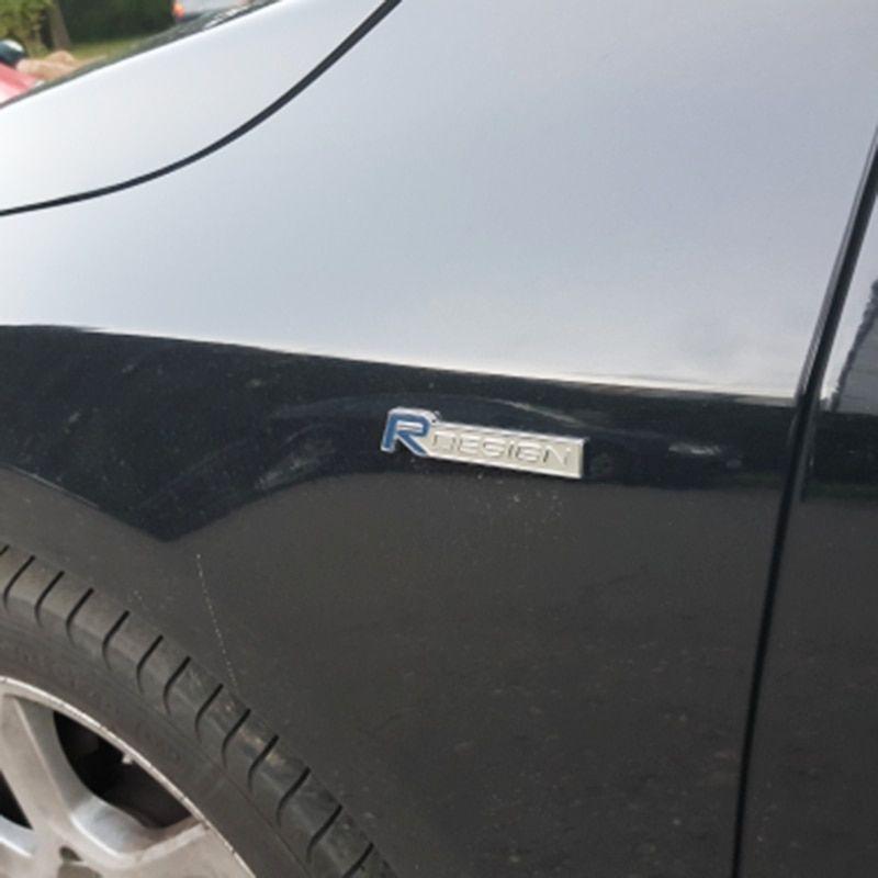 Emblemă Metalică Premium 3d R Design Rdesign Letter Autocolant Auto Pentru Volvo Xc60 X