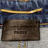 Saint Laurent Paris 527494 18 Years Old Indigo Crushed Denim Pants Bottoms 30 IndigoUsed