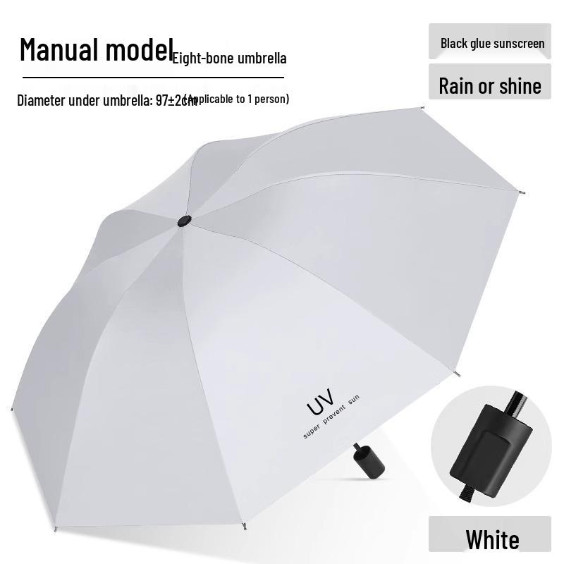 Twelve-Bone Large Folding Men's Umbrella with Custom Logo for Rain or Shine, Dual-Use Sunshade and Parasol.