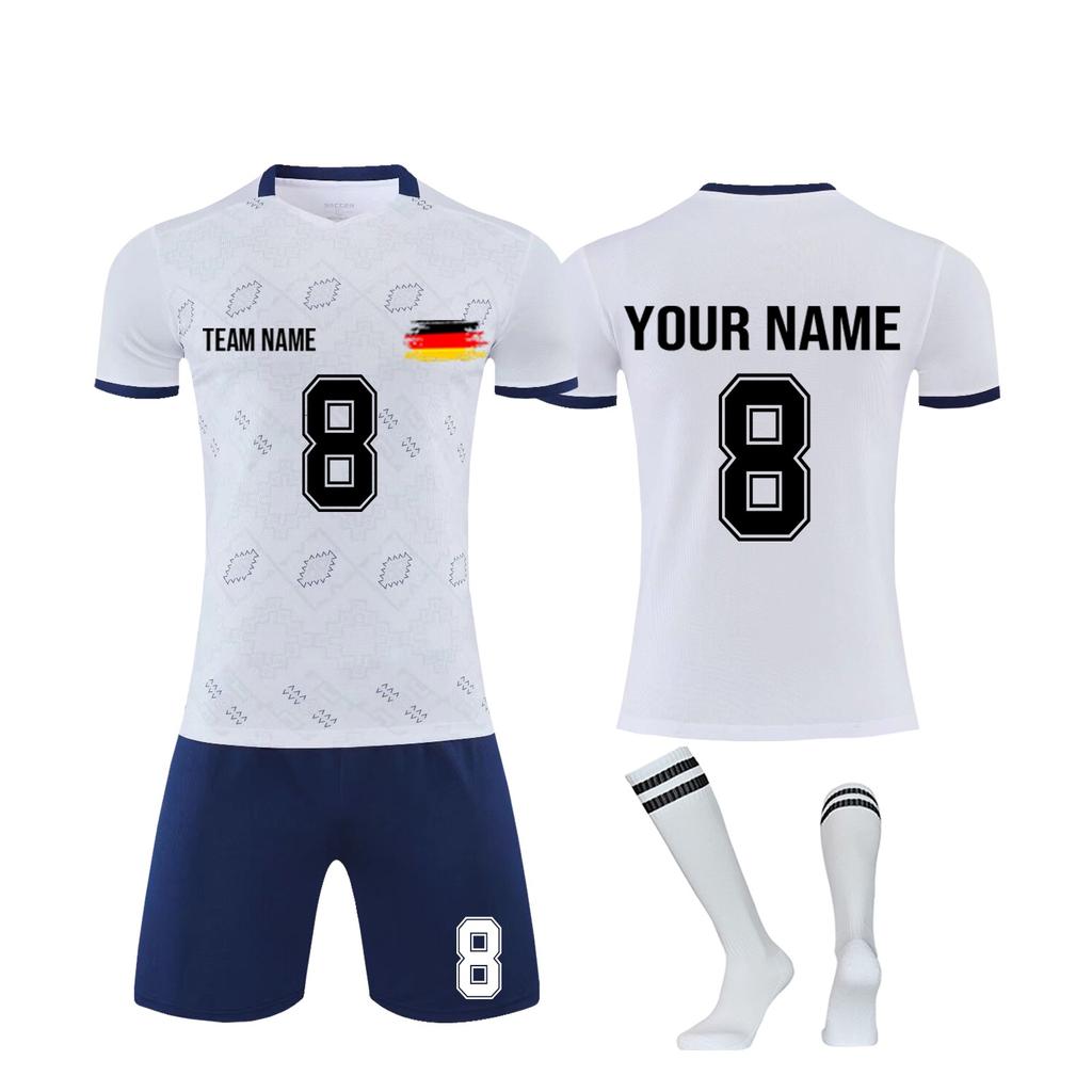 Personalised Shirts Kit Mens Girls With Name Number Custom Football Jerseys For Boys Training Suit