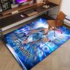 Haaland Design Area Rug Personalized Name- Non-Slip, Soft & Cozy Floor Mat for Living Room, Office - Indoor/Outdoor Carpet