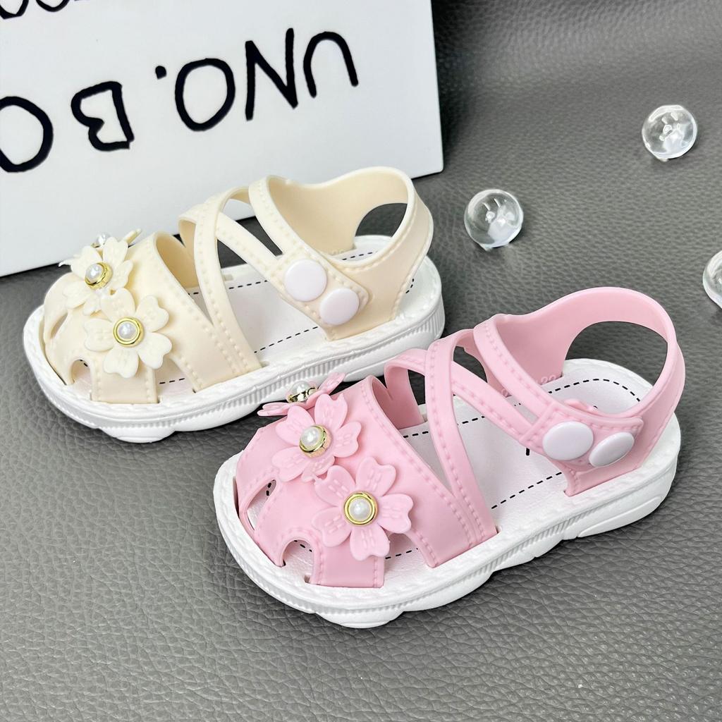 New Summer Baby Shoes for Girls, Soft Sole Infant Toddler Walking Shoes