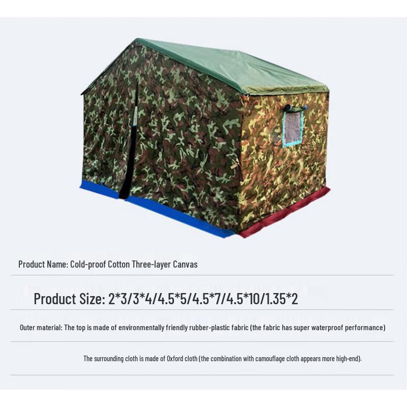 All-Season Durable Canvas Shelter