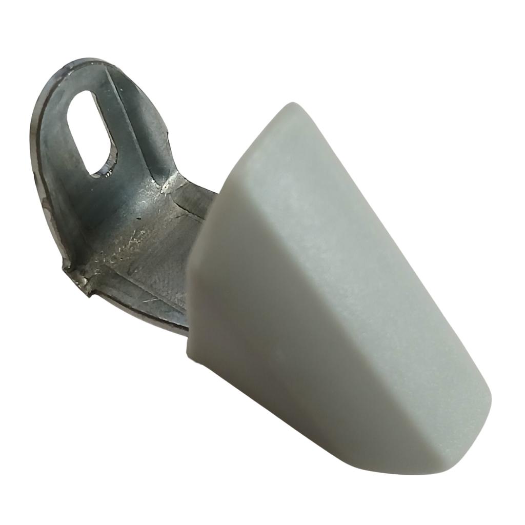 Komandorek Furniture Angle, Metal Bracket + Slant Cover, GRAY 50 PCS