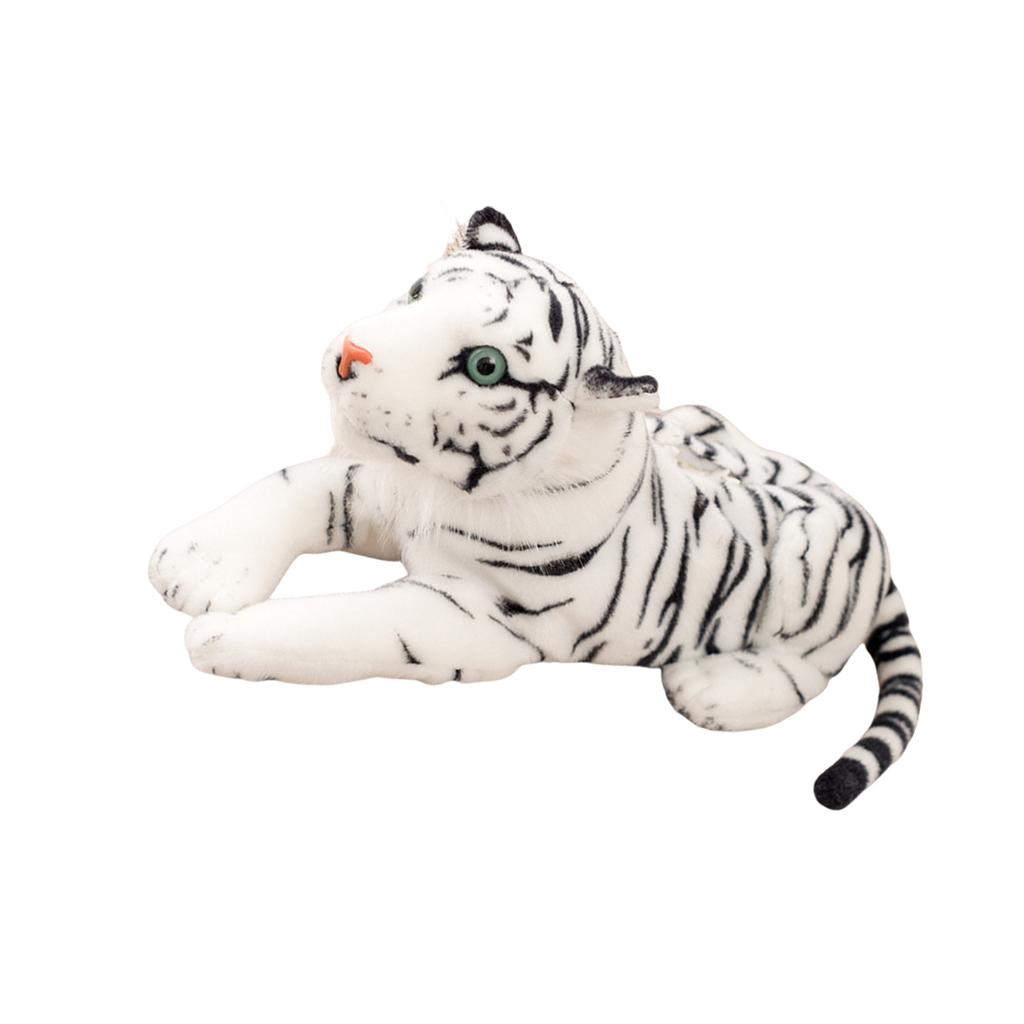 Realistic Tigering Tissue Box Cover PP Cotton Materials Storage Holder for Bathroom Home Car Office Decoration