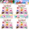 Peppa Pig 3D Digitaldruck Bettbezug Kissenbezug Set für Kinder Schlafzimmerdeko
