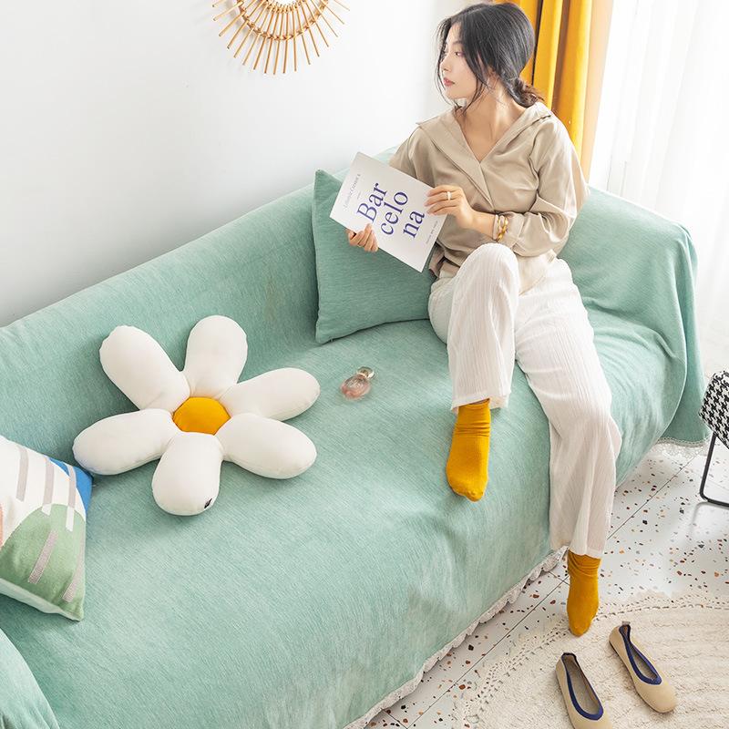 Подушка для дивана из чистого хлопка на все сезоны — фото 9