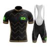 2026 Brazil New Cycling Team Jersey Bike Shorts Bib Set Ropa Ciclismo MenS MTB Shirt Summer Bicycling Maillot Bottom Clothing
