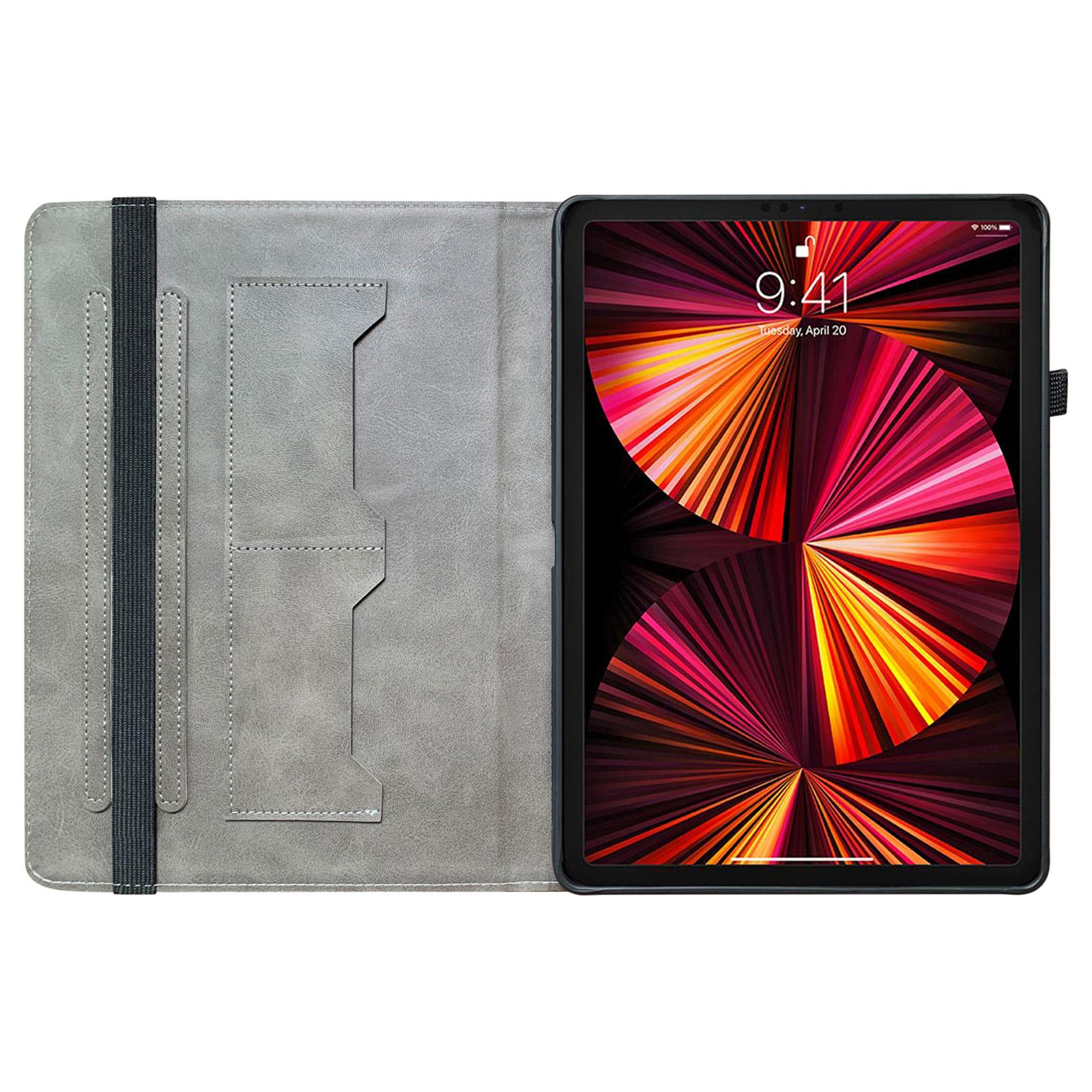 

Tablet Case For iPad Air 11 (2025)/(2024)/Pro 11 (2018)/(2020)/(2021)/(2022)/Air (2022)/(2020) Pattern Printing Cover Black Rose