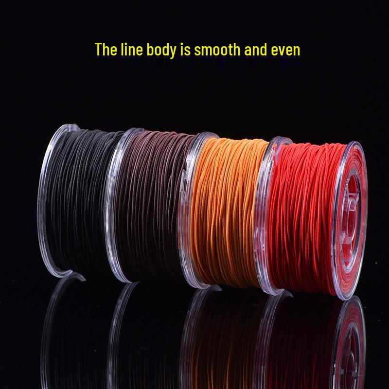 Buddha Beads Elastic Bracelet Cord: Durable Handmade DIY Wenwan King Kong Bodhi Beading Rope
