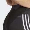 Adidas Striped Quick-Dry Training Tights Women Bottoms Black HT5438