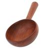 Wooden Kitchen Scoop Ladle Exquisite Polishing Multifunctional Use Wooden Serving Spoon for Cooking