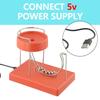 Machine Perpetuals Motion Decor Electric Energy Model Gifts Office Science Arts Ornaments Plastic Sculpture Desktop Physics Toys