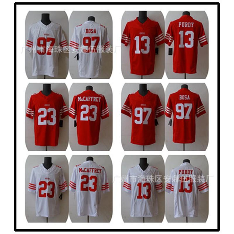 Mens Rugby Jersey T-Shirt With Team Embroidery San Francisco 49ers Vintage Style 23 97 19 85 Numbers