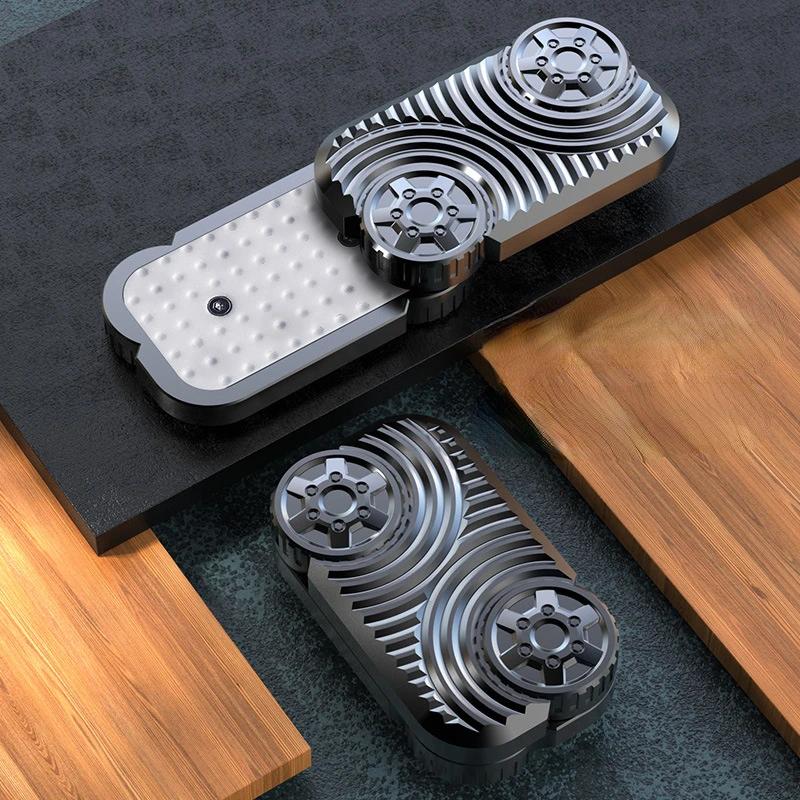 Wheels Rolling Unlimited Pushing Card New Metal Fidget Toy Edc Pressure Relief Play Cool Relaxing Anti Anxiety Small Exquisite