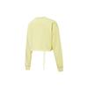 Puma Casual Sports Round Neck Knitted Sweatshirt Women tops Yellow 531313-40