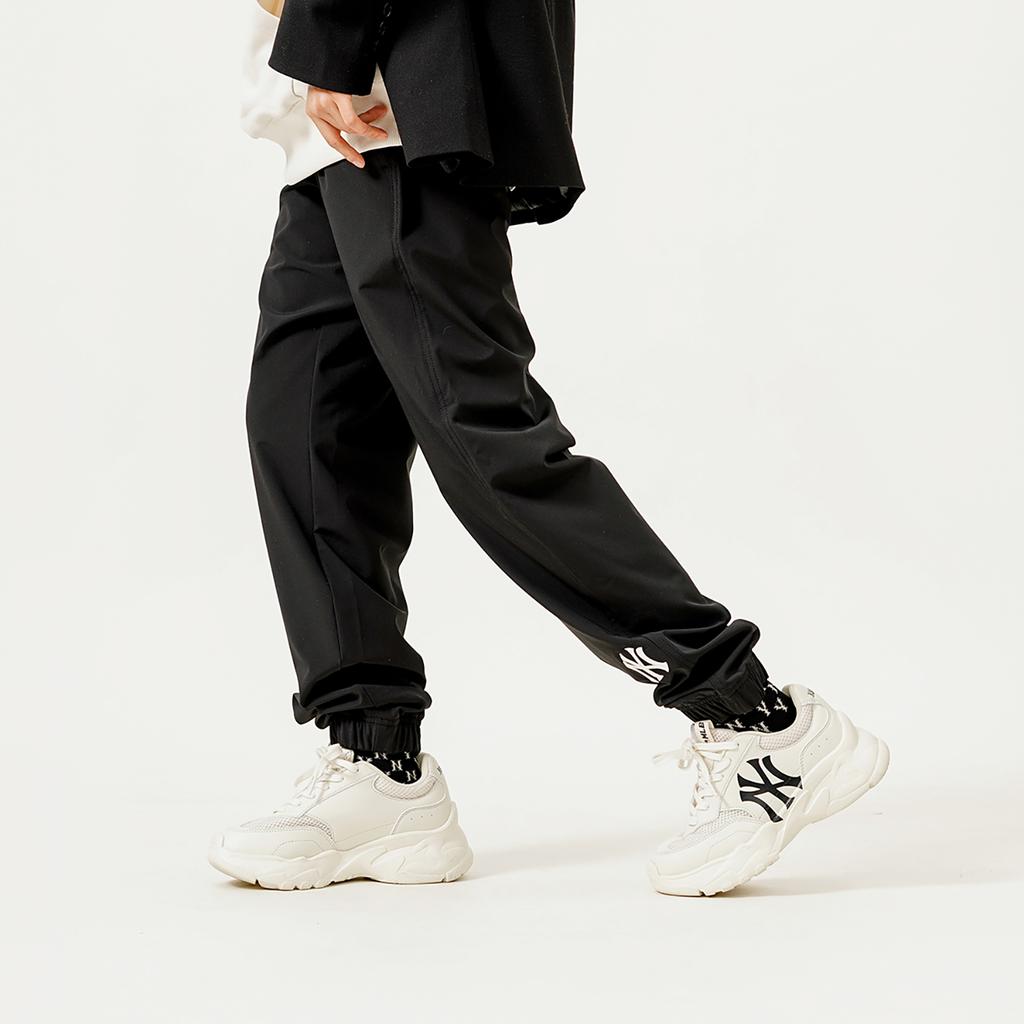 New MLB New York Yankees Knitted Sweatpants Unisex Black 3AWPC0121-50BKS