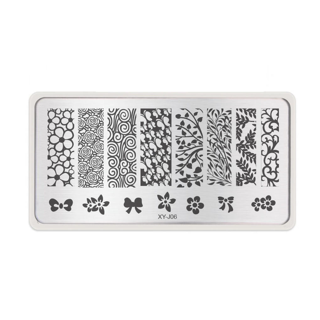 Nail Art Stamp Templates Plate Stencils Manicure Image Plate Gel Nail Polish DIY