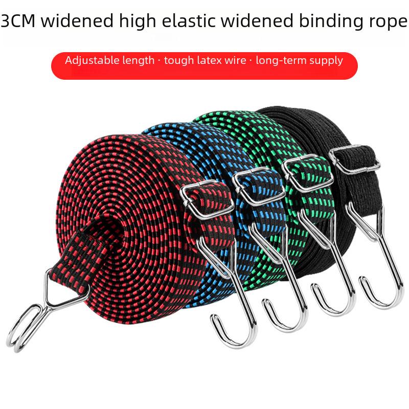 

Elastic Rubber Cargo Strap for Motorcycles and Bicycles 0.5m