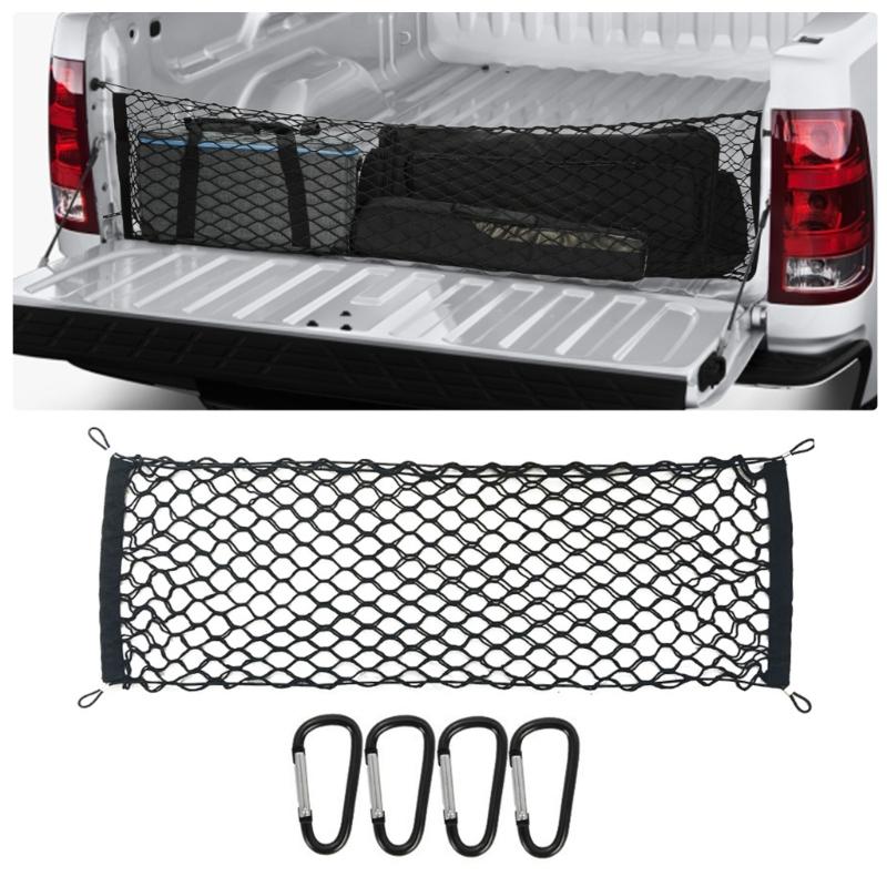 Universally Mesh Cargo Net Car Storage Net Wall Sticker Organizer Pouches Bag Storage Mesh Net for Car Trunk Storage