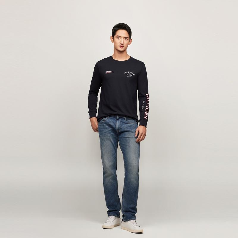 Tommy Hilfiger T-Shirt Men's Navy Blue 78JA400
