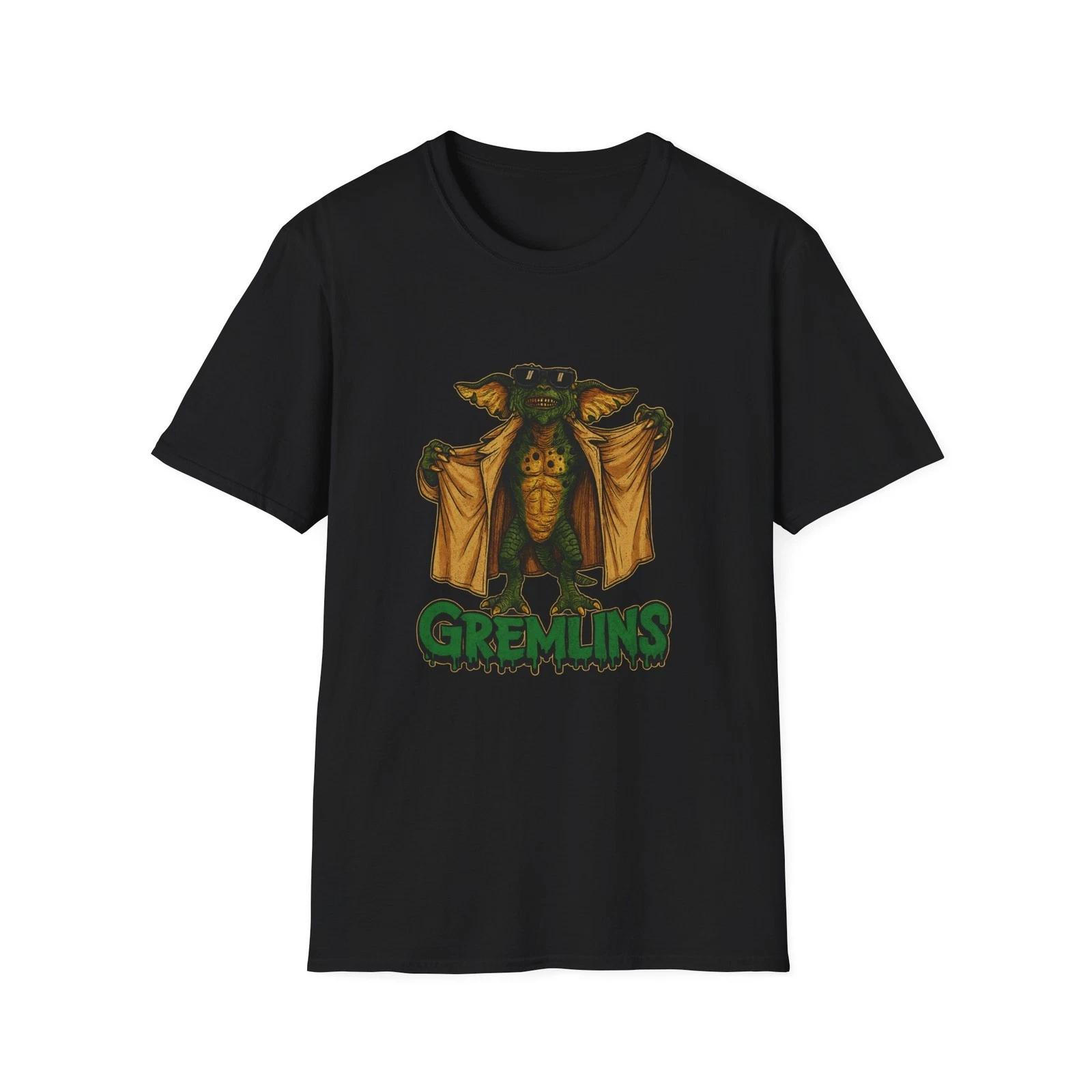 Men s and Women s T-shirts Funny Gremlins The Flasher Unisex T-Shirt, Humorous Graphic Tee, Novelty Shirt M